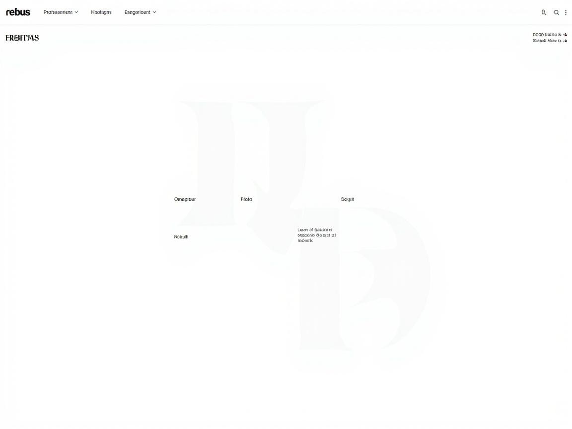 Nouveau site Rebus Paris — screenshot