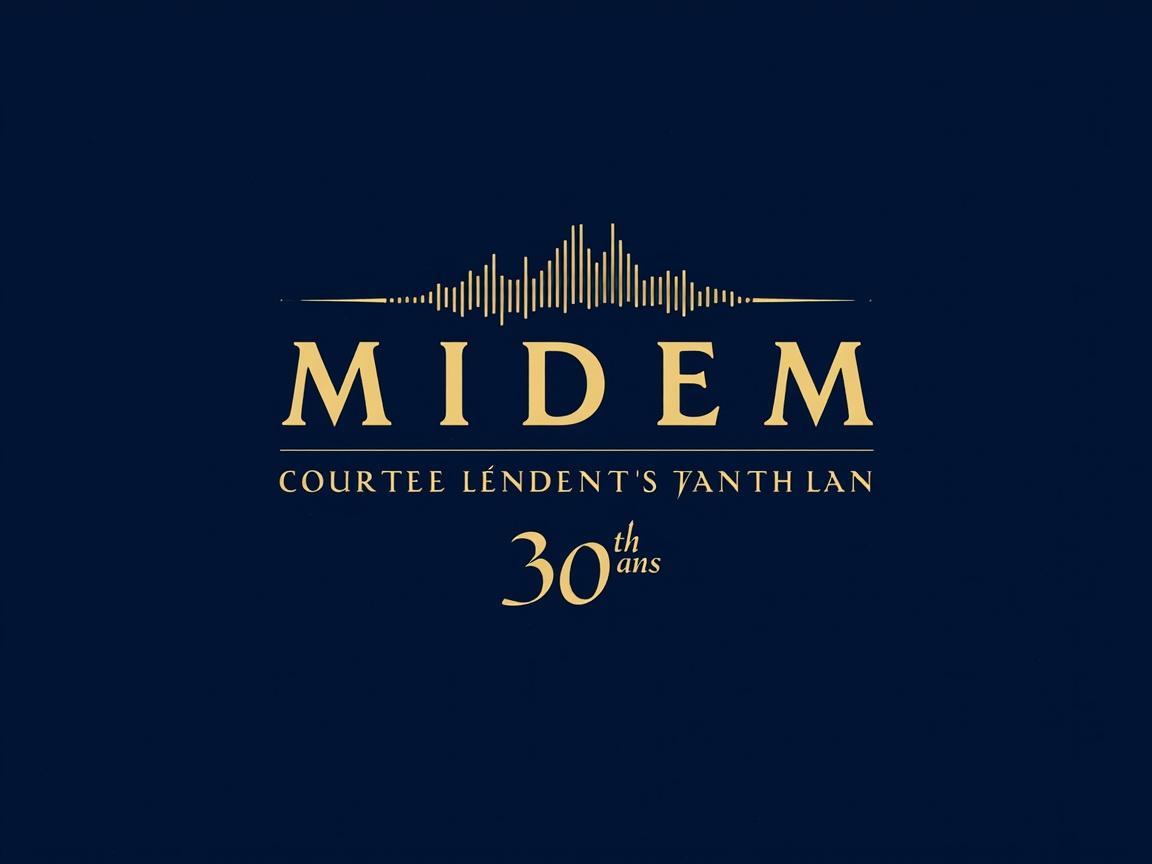 MIDEM 30 ans — design éditorial